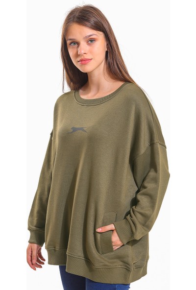 Slazenger Peer Oversize Kadın Sweatshirt
