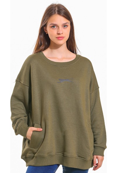 Slazenger Peer Oversize Kadın Sweatshirt