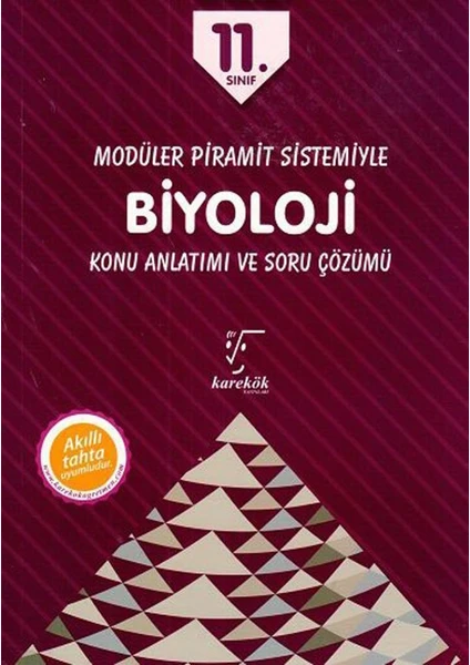 Karekök Yayıncılık 11. Sınıf Biyoloji Konu Anlatımlı