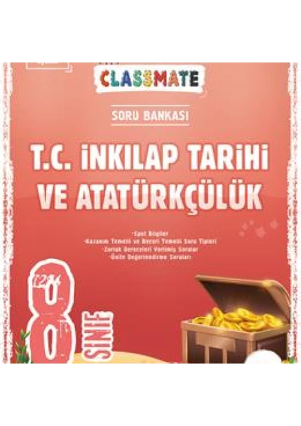 Okyanus Yayınları 8. Sınıf Classmate T. C. İnkılap Tarihi Ve Atatürkçülük Soru Bankası