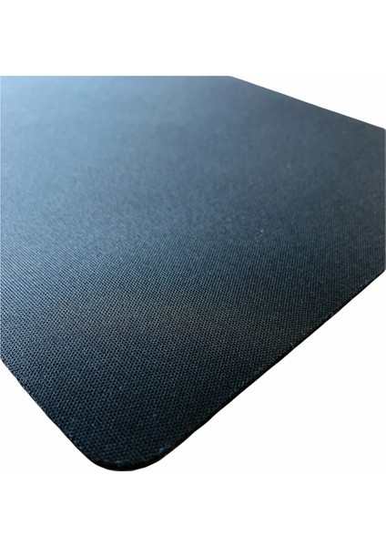 Siyah Küçük Small Boy Masaüstü Office Oyun Mouse Pad Mousepad Maus Ped Fare Mat Poşetli 17CM - 23CM
