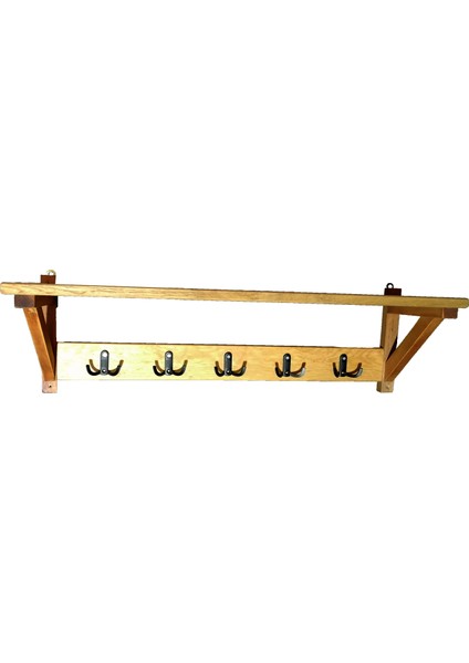 Dekoratif Kitaplık Raflı 5 Metal Askılı Palto Ceket Askısı fiyatları