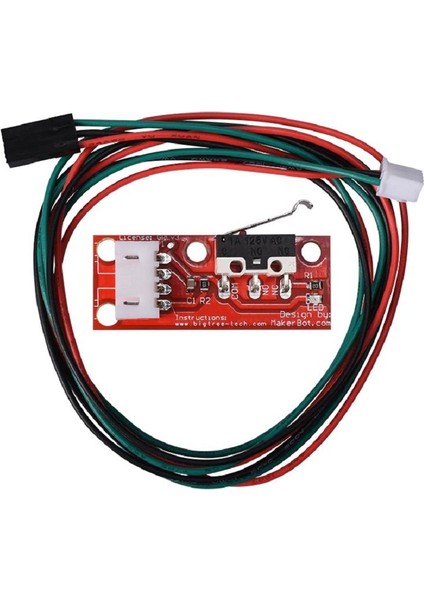 3D Printer Limit Switch Mekanik Modul Endstop Switch 3 Pinli 70CM