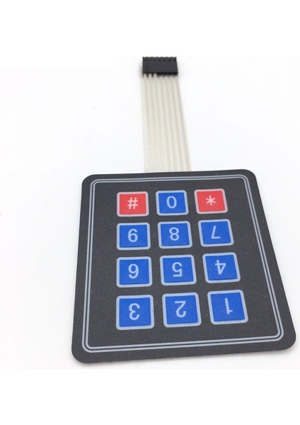 3x4 Membran Tuş Takımı - Keypad