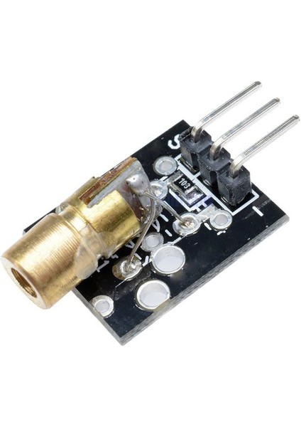 Lazer Sensör Modülü KY-008 Arduino - 650NM 5V 5mw