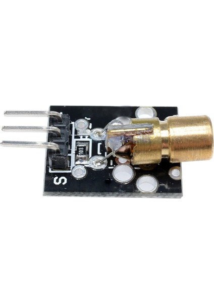 Lazer Sensör Modülü KY-008 Arduino - 650NM 5V 5mw