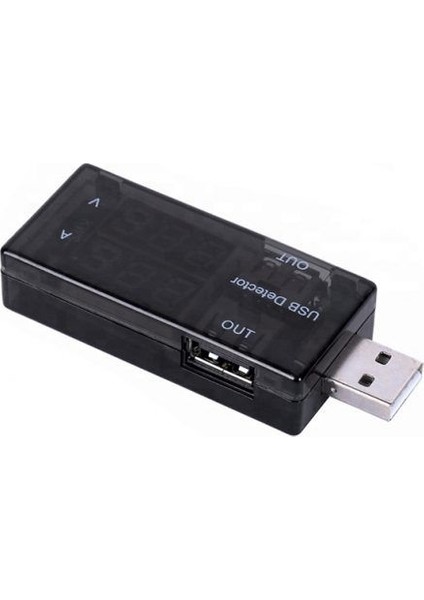 USB Akım Ölçer Çift USB Çıkışlı Voltmetre Ampermetre Ölçüm Aleti modelleri