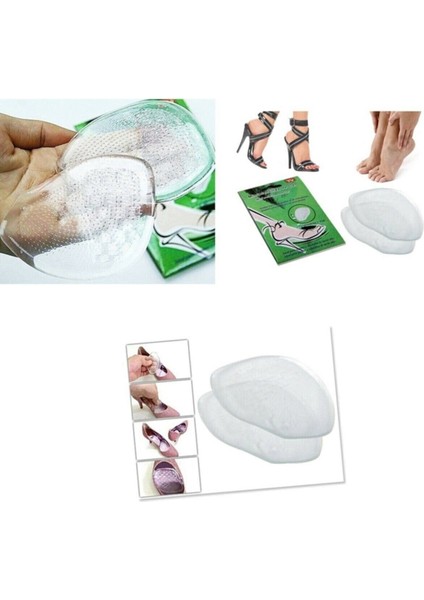 Topuklu Ayakkabı Tabanlığı Kaydırmaz Şeffaf
