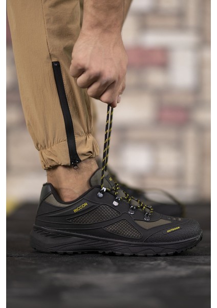 Haki Trekking Ayakkabı Yüksek Topuklu Su Geçirmez 1.sınıf Malzeme 00128030 fırsatları