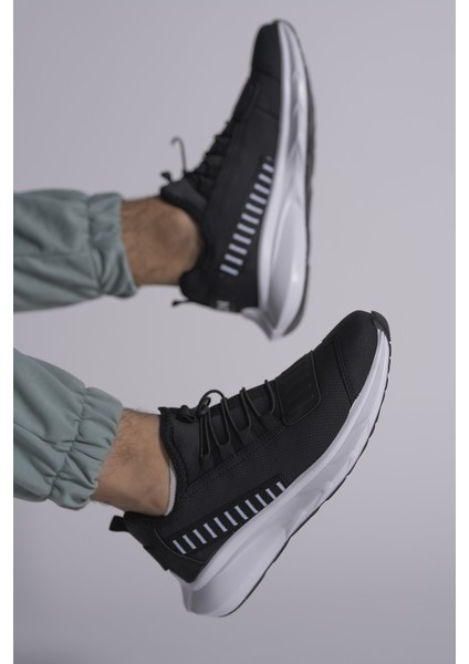 Siyah Beyaz Sneaker 0012865 modelleri