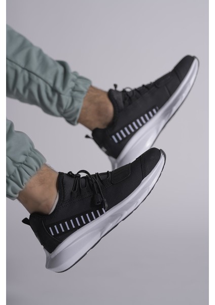 Siyah Beyaz Sneaker 0012865 indirimleri
