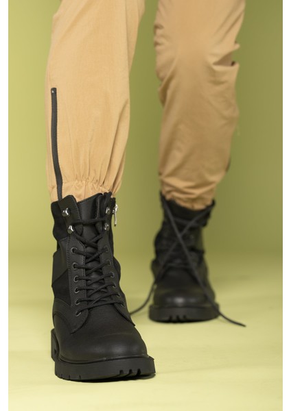 Siyah Erkek Bot Ortapedik İç Taban ve Kaymaz Taban ile Güvenli Adımlar fırsatları