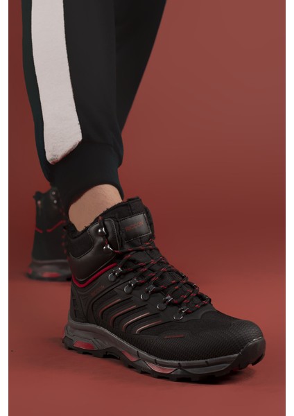 Siyah Kırmızı 3D Rubber Trekking Bot 00128055 fiyatları