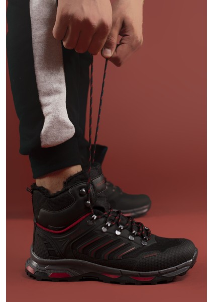 Siyah Kırmızı 3D Rubber Trekking Bot 00128055 indirimleri