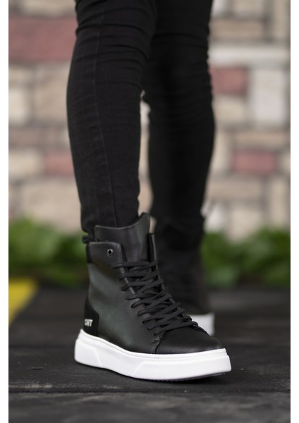 Siyah Beyaz Erkek Bot 0012176 fırsatları