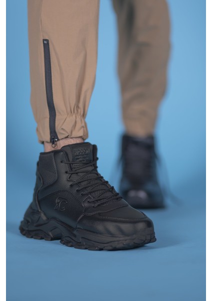 Siyah Siyah Sneaker Bot 0012108 modelleri