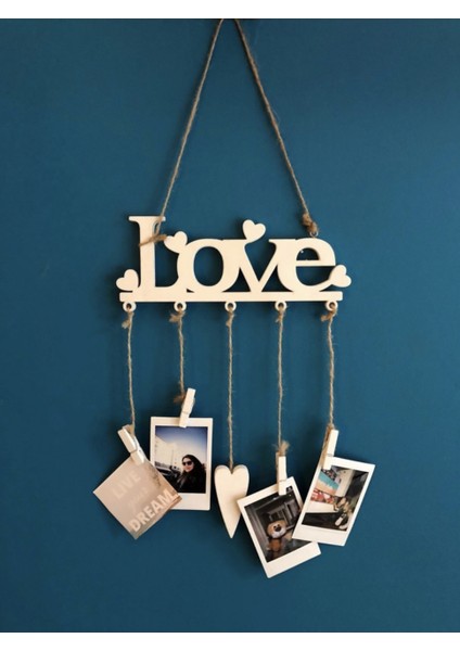 Love Fotoğraf Askısı