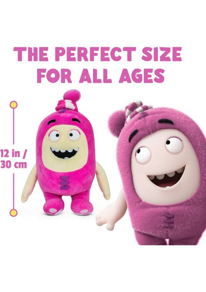 Oddbods Newt Yumuşak Peluş Oyuncak - Pembe (Yurt Dışından)