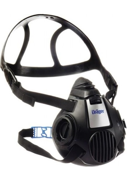 Dräger X-Plore 3300 Yarım Yüz Maskesi Filtresiz Mavi x 5 Adet