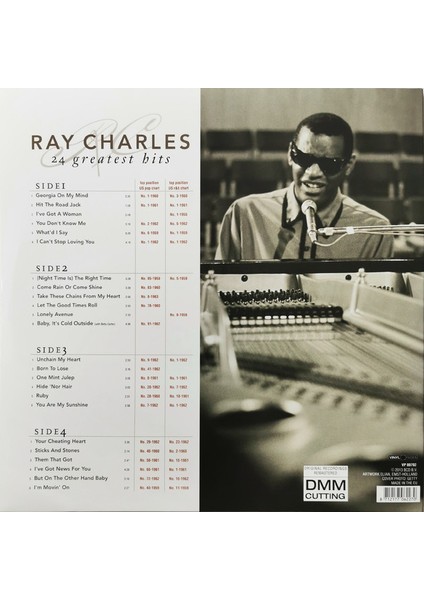 Plak - Ray Charles 24 Greatest Hıts -Hq- fiyatları