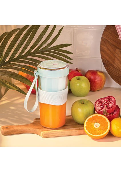 Blue Taşınabilir Şarjlı Smoothie Blender