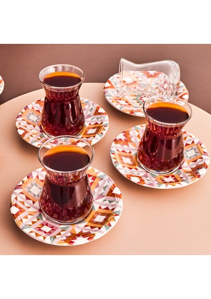 Lindo 12 Parça 6 Kişilik Çay Seti fiyatları