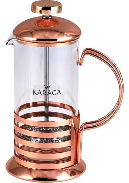 Karaca Coffee Bean French Press Bronze Linear 350 Ml