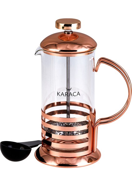 Karaca Coffee Bean French Press Bronze Linear 350 Ml