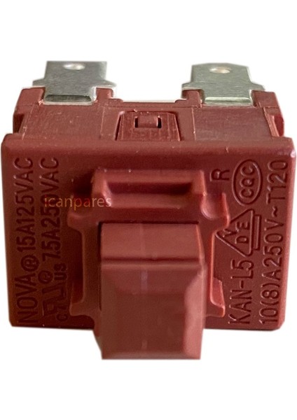 Fakir Deluxe 9800S Süpürge Açma Kapama Anahtarı