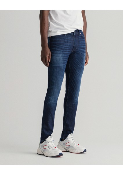 Erkek Lacivert Extra Slim Fit Jean Pantolon 1000178.961 fiyatları