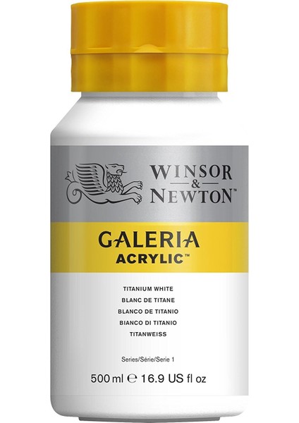 Winsor Newton Galeria Akrilik Boya 500ML 644 Titanium Beyaz