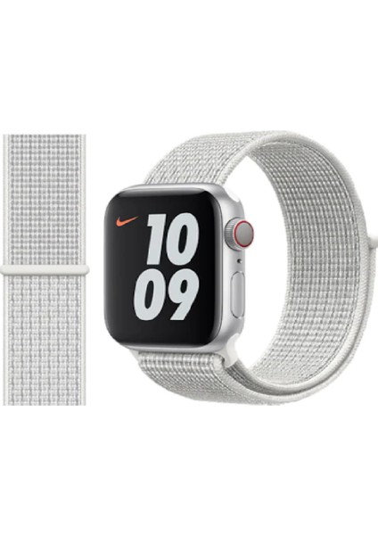 Apple Watch Seri 9 8 7 6 5 4 Se Uyumlu 38-40-41 MM Ebatlar İçin Spor Loop Dokuma Kordon