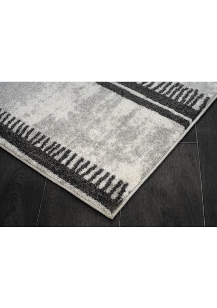 Daymode A.gri Siyah Modern Halı DYM002 modelleri