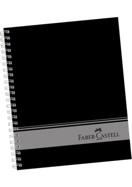 A4 Sert Kapak Separetörlü Defter 3+1 120 Yaprak Siyah