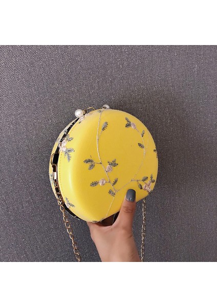Kadın Çanta Moda Şeftali Kalp Şeklinde Dantel Crossbody Omuz Çantası Debriyaj Çanta (Yurt Dışından) fiyatları