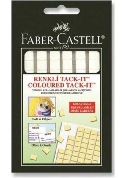 Hamur Yapıştırıcı Patafix 90 Adet Sakızı Tack It Beyaz