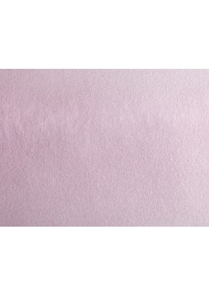 Valeria King Size Plus Lastikli Penye Çarşaf - Açık Mürdüm
