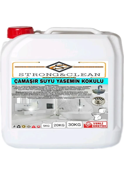 Çamaşır Suyu Yasemin Kokulu 5kg