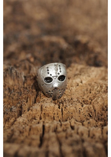 Ayarlanabilir Jason Voorhees Maske Erkek Yüzük