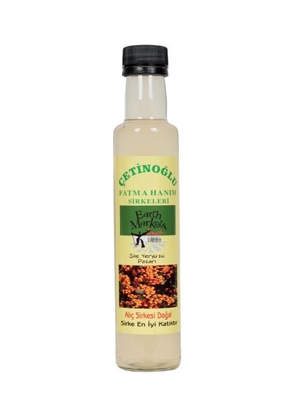 Çetinoğlu Fatma Hanım Alıç Sirkesi 250ml(GELENEKSEL Fermantasyon)