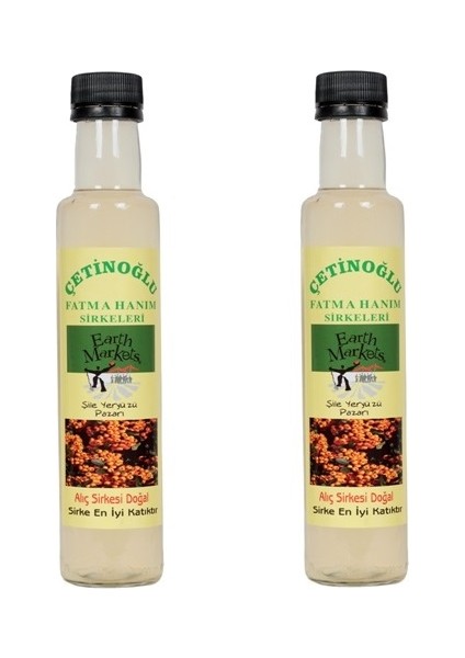 Çetinoğlu Fatma Hanım Alıç Sirkesi 250 ml(2 Adet)