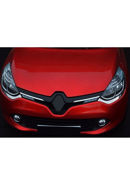 Renault Clio 4 Hb Krom Ön Panjur Izgarası 2 Parça 2012-2018 Paslanmaz Çelik