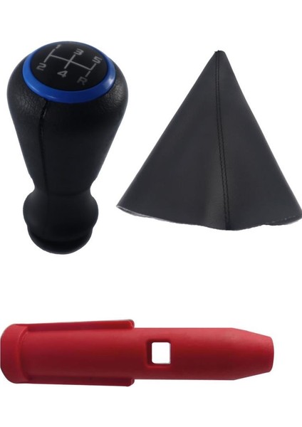 Peugeot 206 306 Vites Topuzu ve Körüğü Set 306 Lacivert