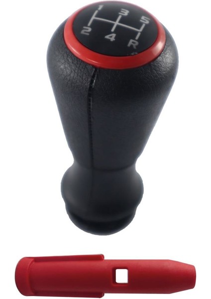 Peugeot 106 206 306 406 Vites Topuzu Renkli Siyah Kırmızı Kapaklı