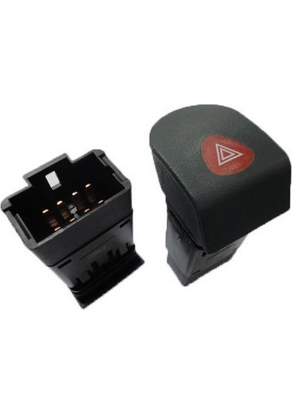 Renault Kangoo 1 - 2 Dörtlü Flaşör Düğmesi 7700308821