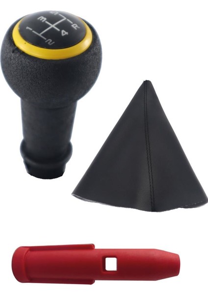 C2 - C3 - C4 - C5 Vites Topuzu ve Körük Seti C5 Körük Sarı Topuz