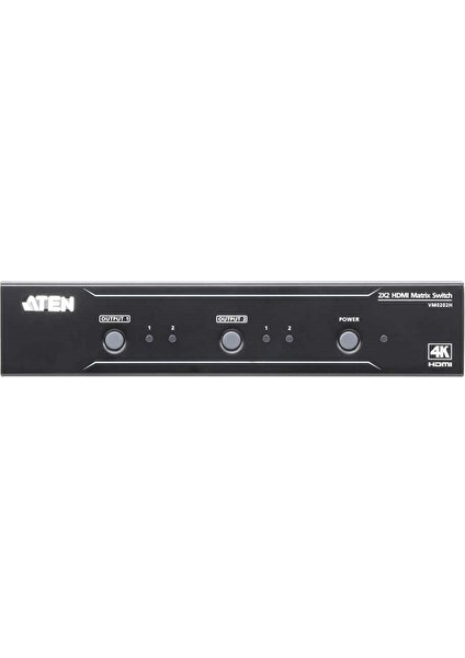 VM0202H-AT-G 2x2 4K HDMI Martrıx Swıtch