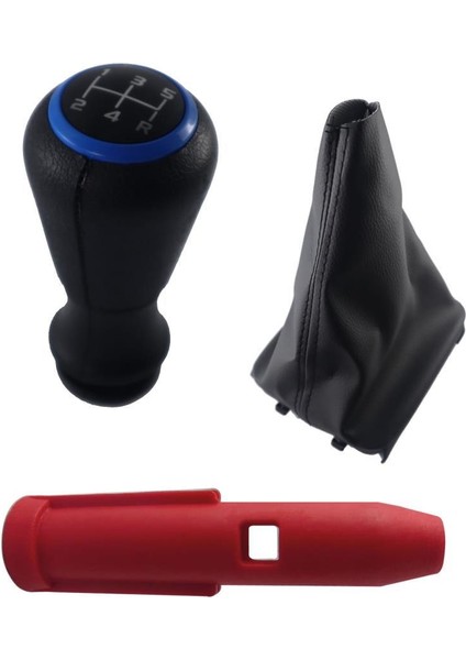 Peugeot 206 306 Vites Topuzu ve Körüğü Set 206 Lacivert