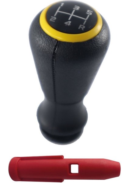 Peugeot 106 206 306 406 Vites Topuzu Renkli Siyah Sarı Kapaklı