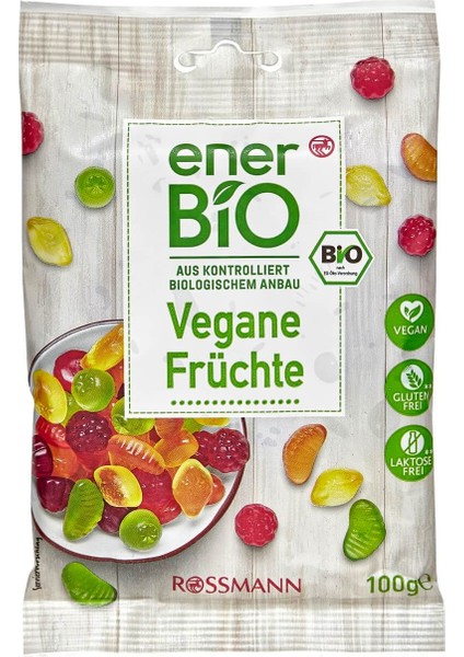 Organik Meyve Aromalı Çiğnenebilir Şekerleme